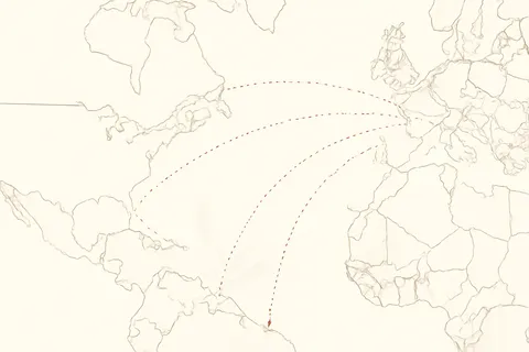 Map showing NeatSpaceCare service areas across Europe and the US