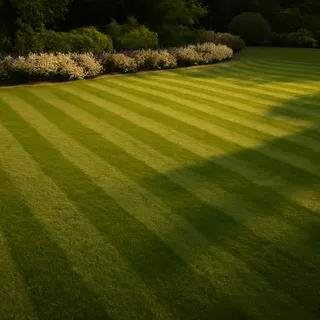 Drip irrigation system installed in a Barcelona villa garden